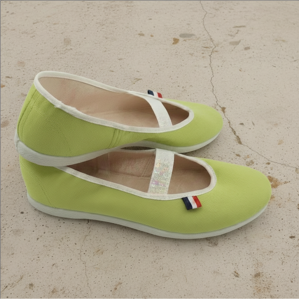 Canvas Gym Flats